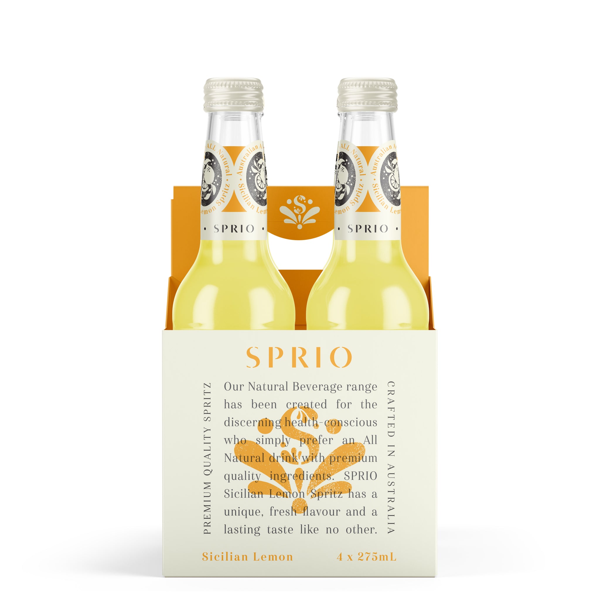 sprio pack sicilian lemon beverage