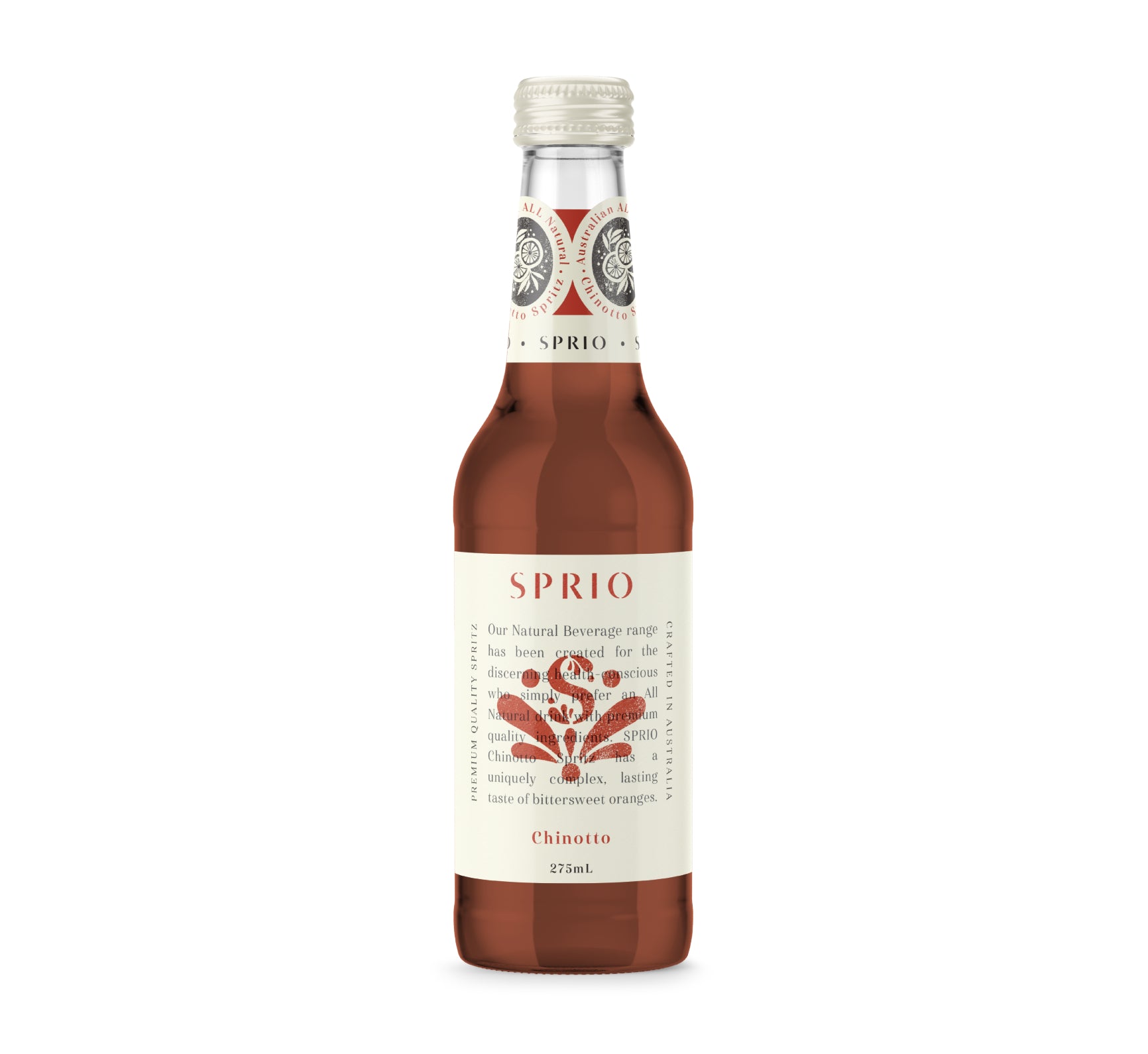 sprio spritz chinotto beverage 275ml