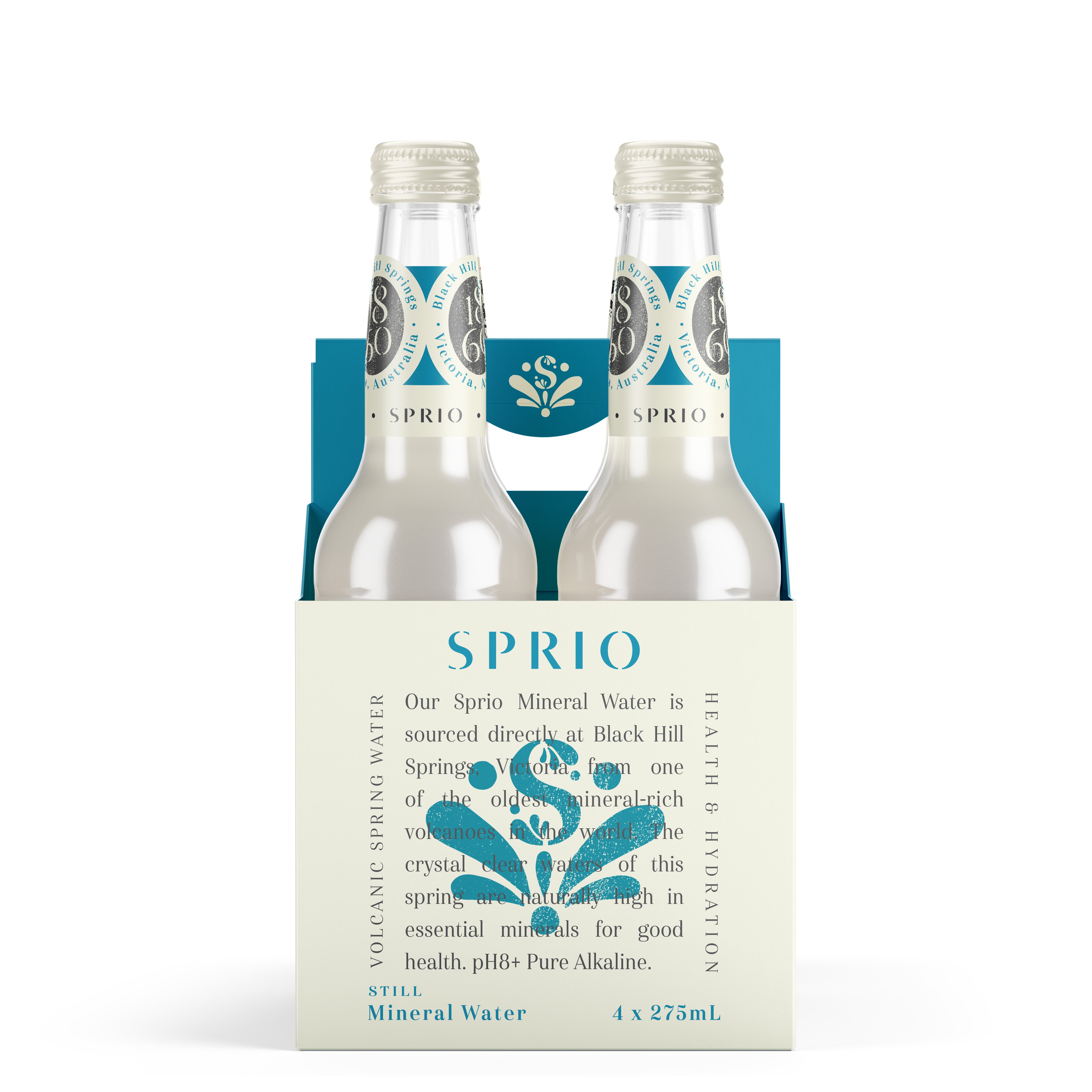 sprio spritz still mineral water 4 pack