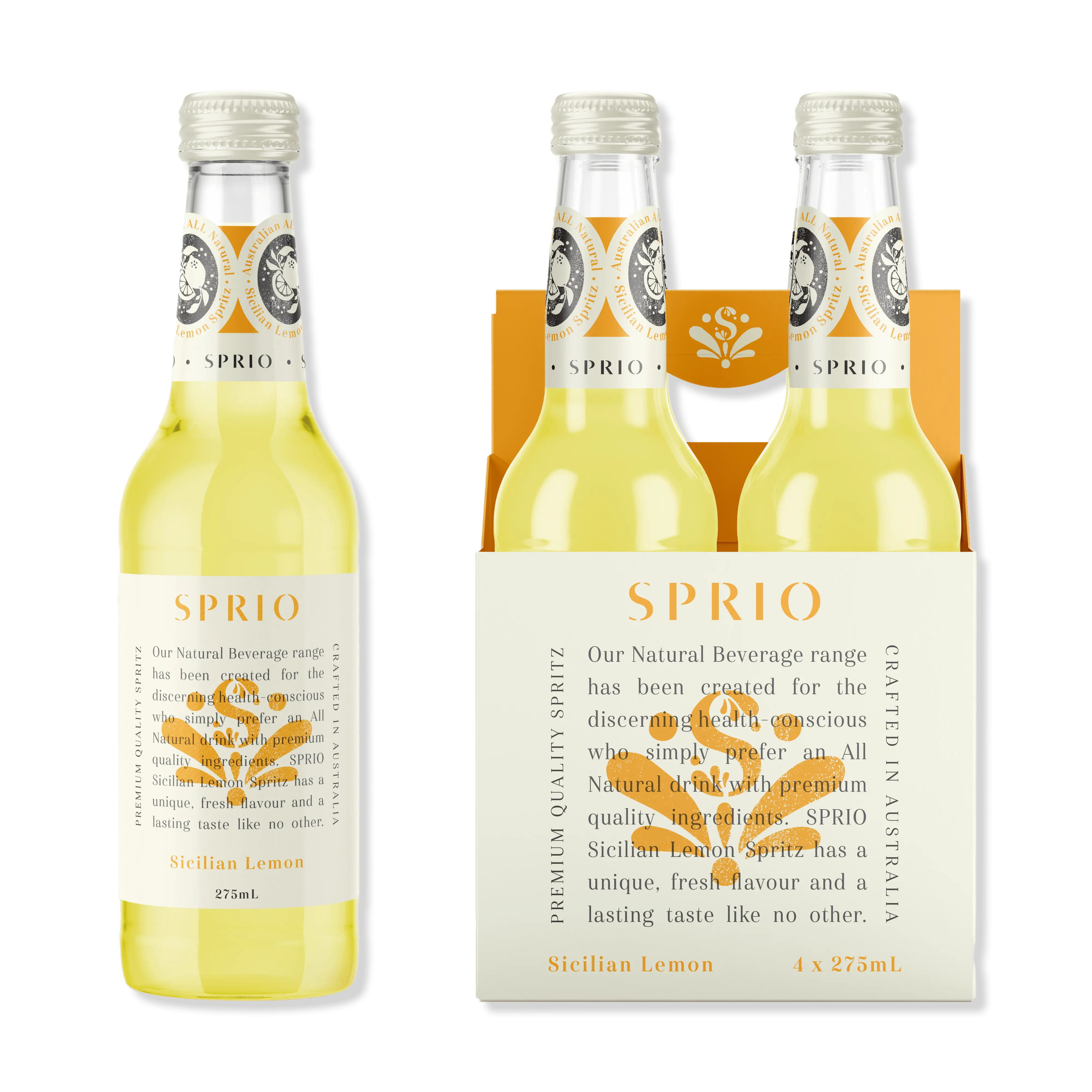 sprio spritz sicilian lemon beverage