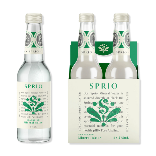 sprio spritz sparkling mineral water 4x275 ml bottle
