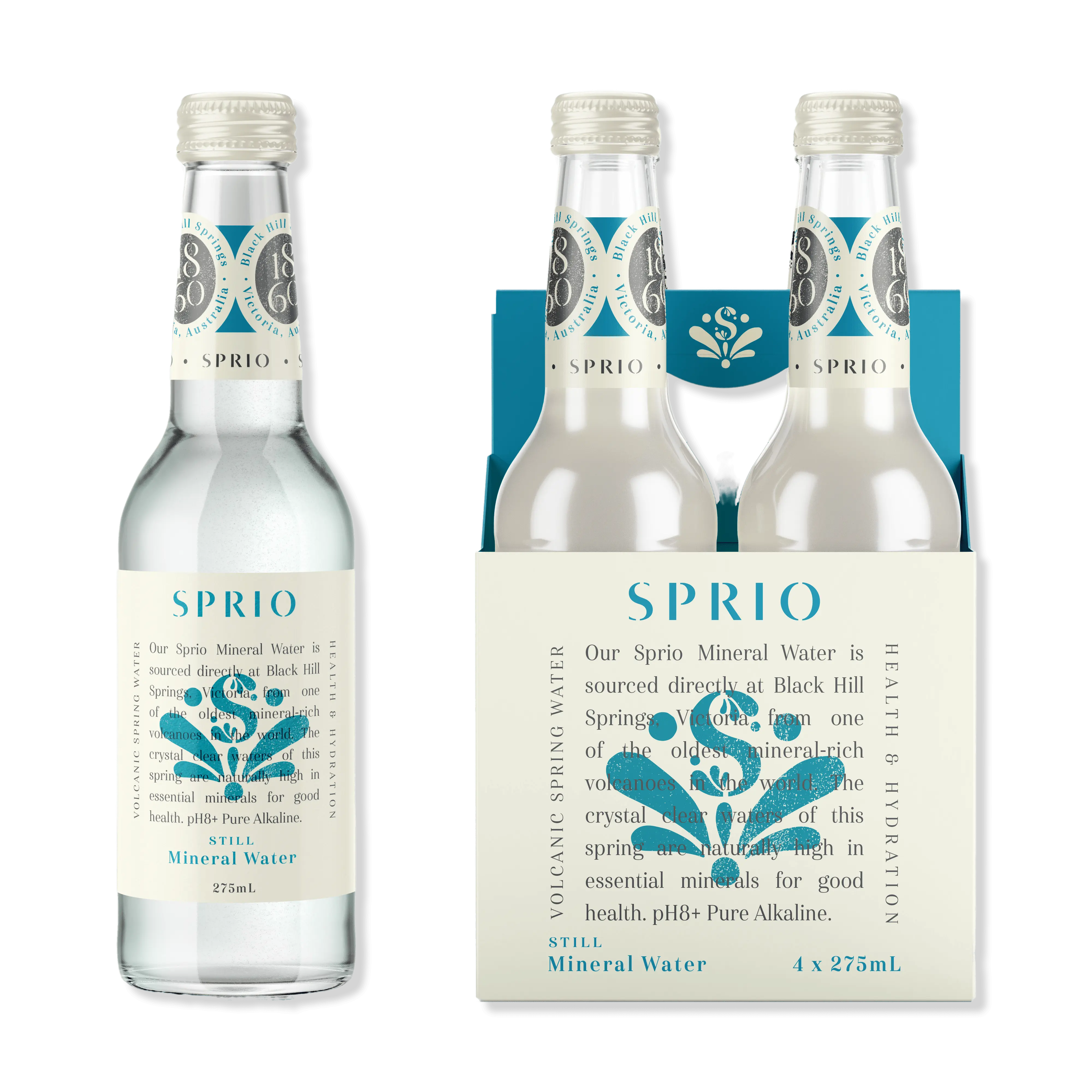 sprio spritz still mineral water