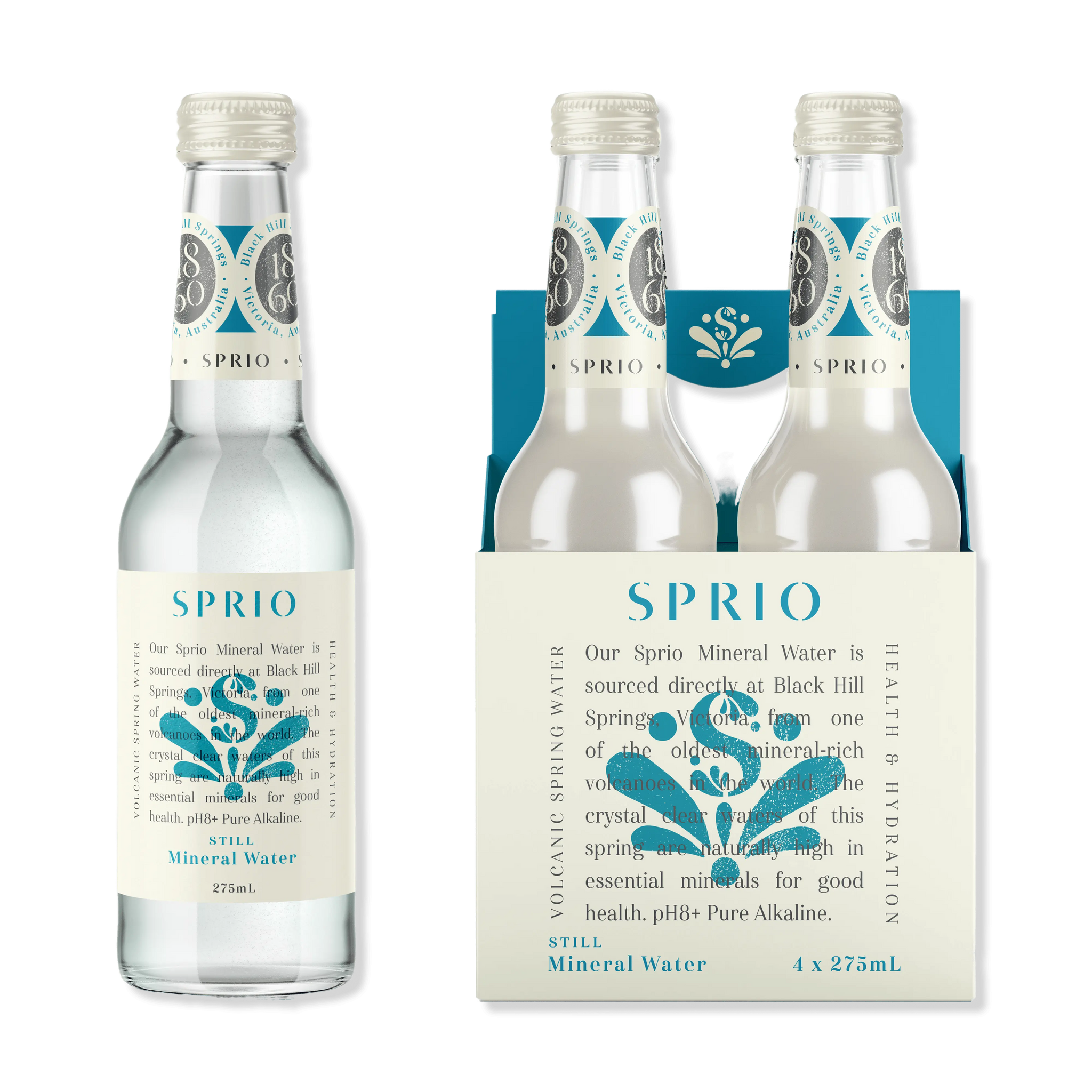 sprio spritz still mineral water