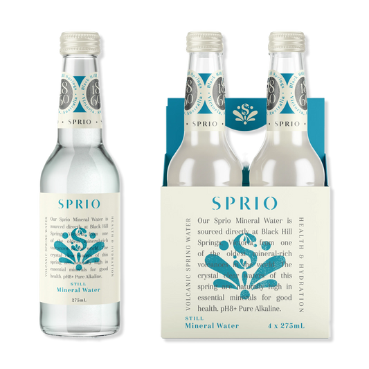sprio spritz still mineral water